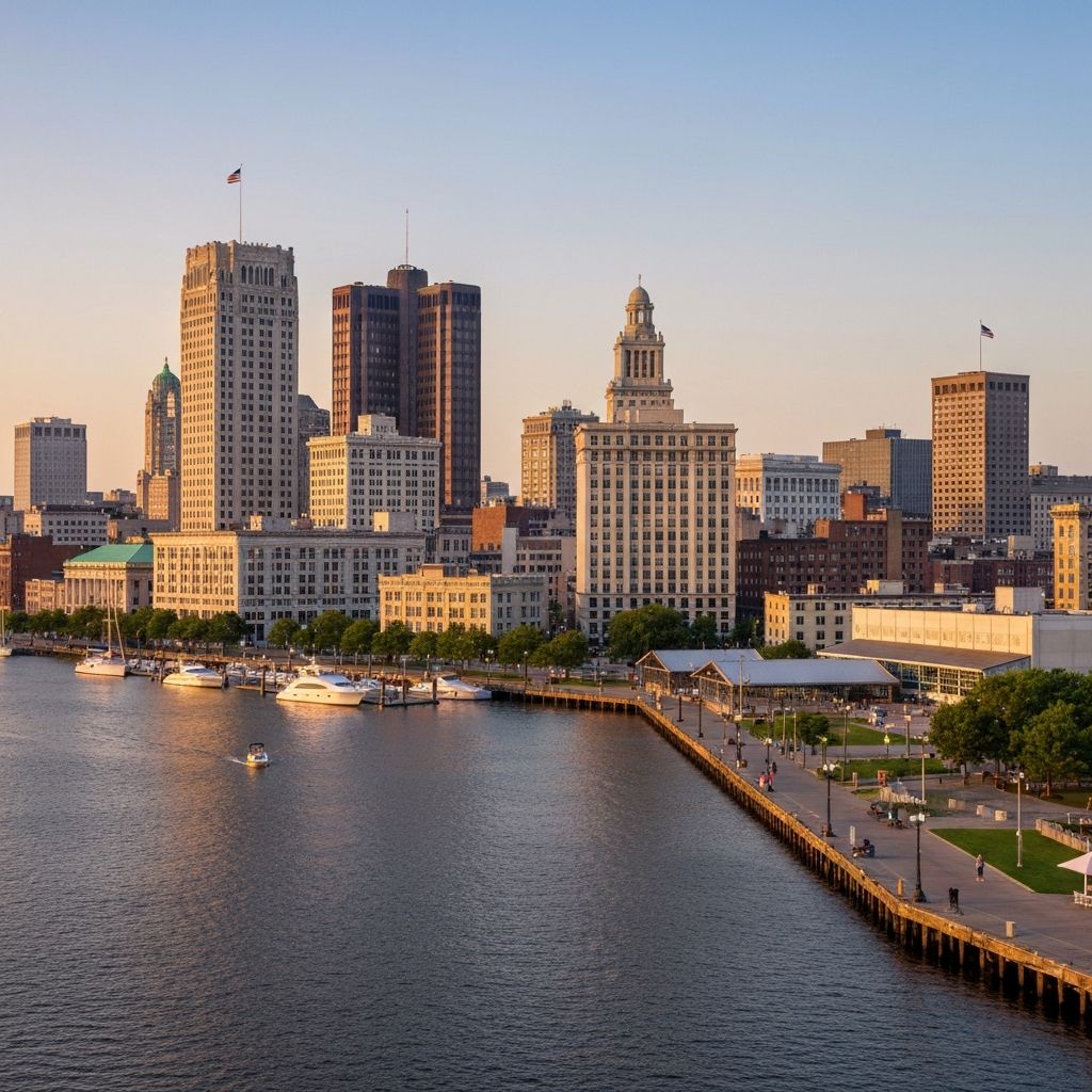 Buffalo skyline
