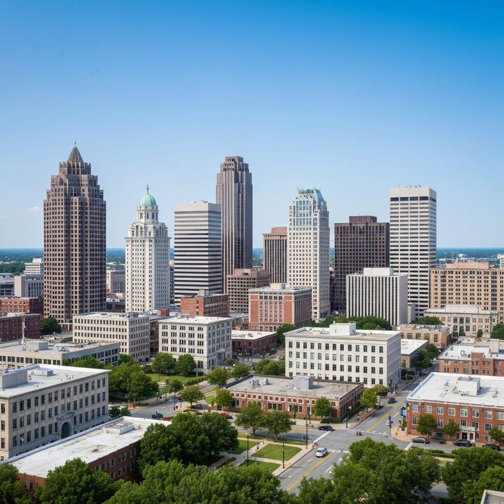Raleigh skyline
